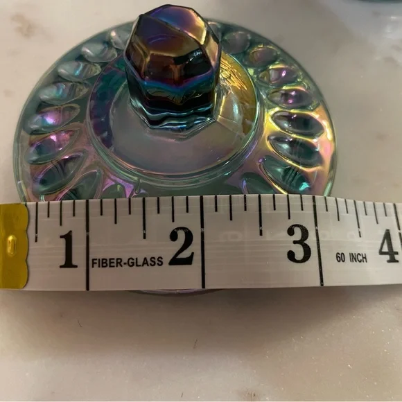 Vintage Indiana Glass Windsor Royal Brighton sugar bowl with a lid. - Picture 16 of 17